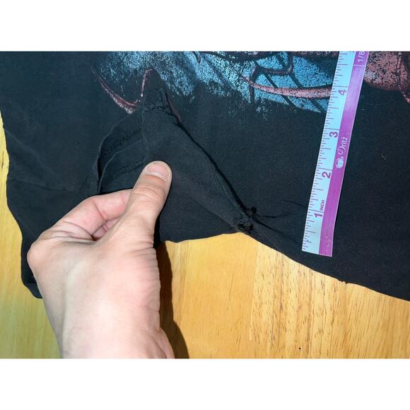 Marvel Carnage Shirt Black Graphic Short Sleeve Tee Super Hero Medium - Picture 9 of 11